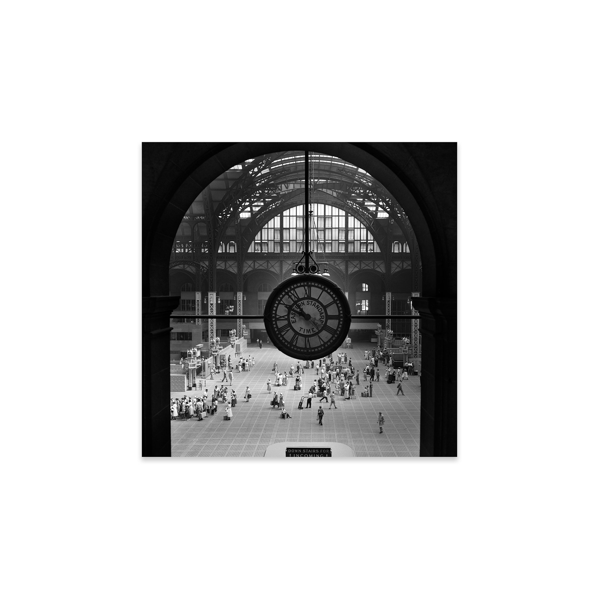 Ebern Designs 1950s Pennsylvania Station Clock New York City Building